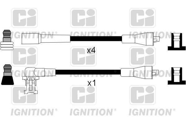 QUINTON HAZELL Süütesüsteemikomplekt XC800